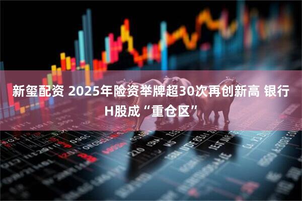 新玺配资 2025年险资举牌超30次再创新高 银行H股成“重仓区”